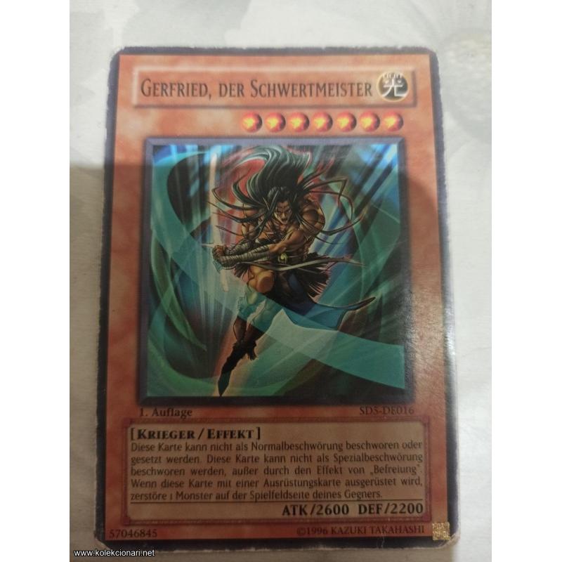 Original Yu-gi-oh (NEMACKA) Gerfried der Schwertmeister