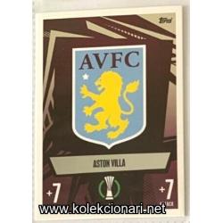 2023-24 Topps Match Attax UEFA League: 1 Club Badge - Aston Villa