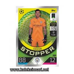 2022-23 Topps Match Attax UEFA League: 11 Ederson - Manchester City