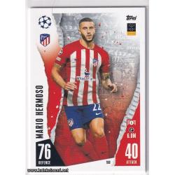 2023-24 Topps Match Attax UEFA League: 160 Mario Hermoso - Atlético de Madrid