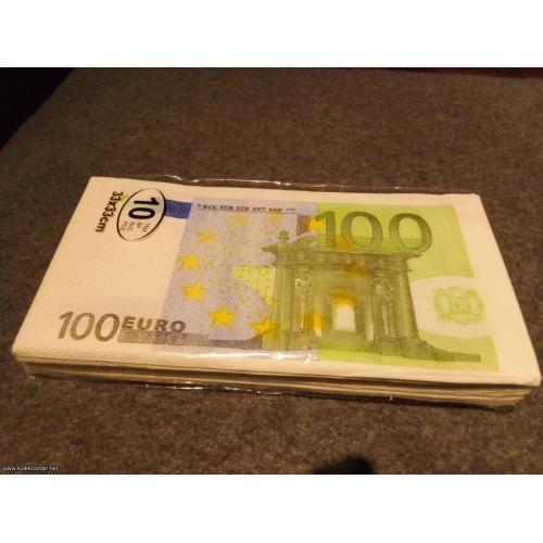 100 euro salvete - 10 komada