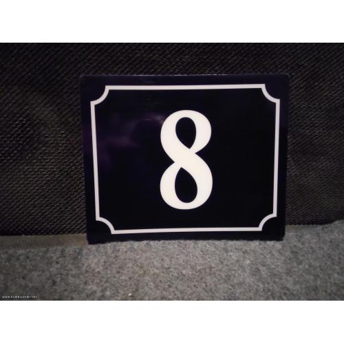 Broj 8 nalepnica