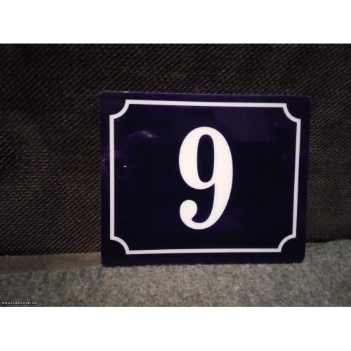 Broj 9 nalepnica