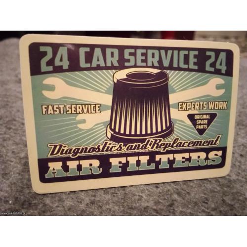 24 car service  nalepnica