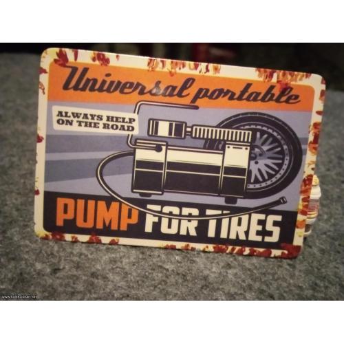 Pump for tires nalepnica
