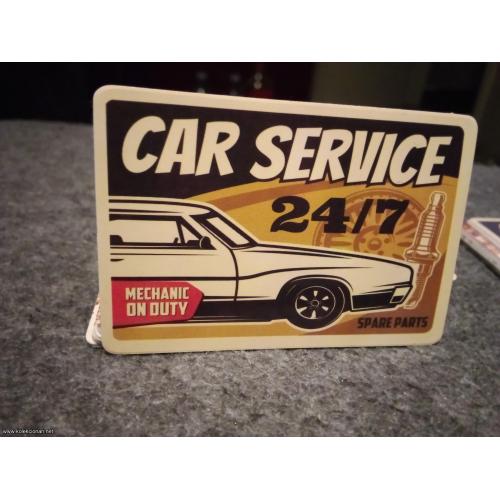 Car service 24/7  nalepnica