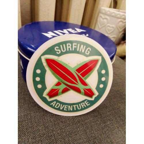 Surfing adventure - nalepnica