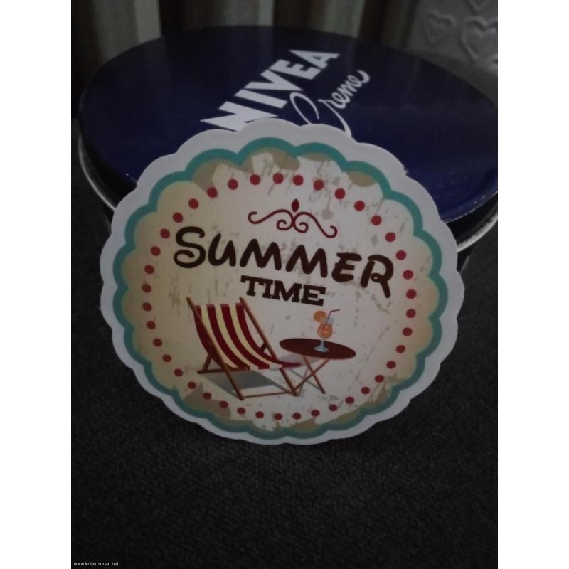 Summer time - nalepnica