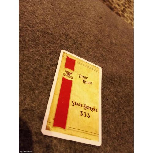 Three threes nalepnica