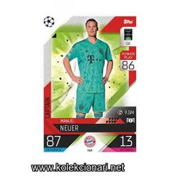 2022-23 Topps Match Attax UEFA League: 191 Manuel Neuer - FC Bayern München
