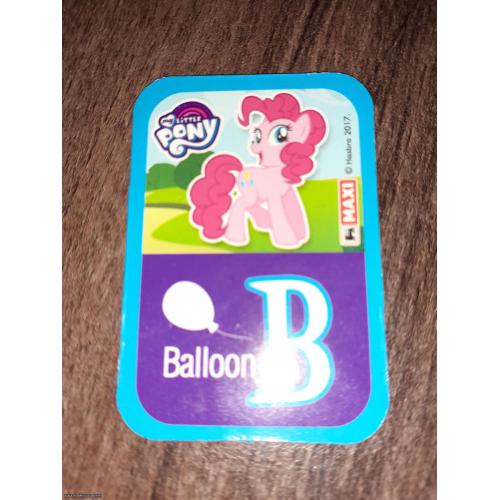 Magnet My Little Pony slovo B