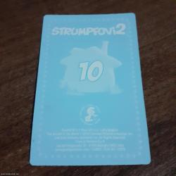 Štrumpfovi 2 3d kartica br 10