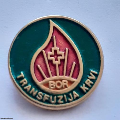 Značka: Transfuzija krvi Bor