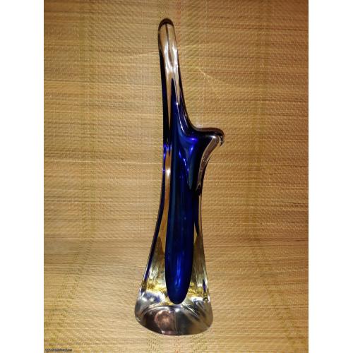 Prelepa Plava Dizajnerska Murano Vaza