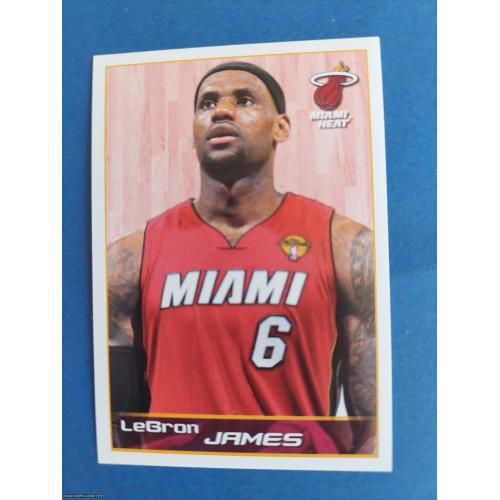 2012-13 Panini Stickers #97 LeBron James