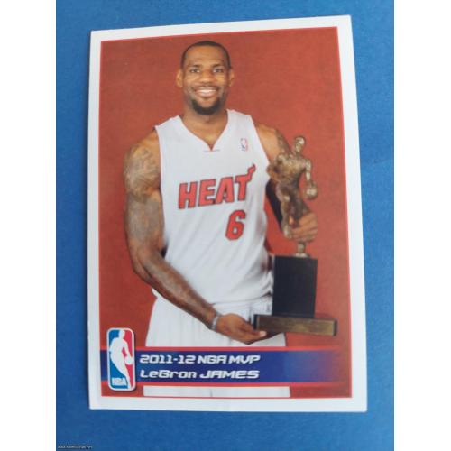 2012-13 Panini Stickers #262 LeBron James