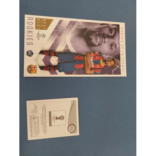 CL 2020-2021 Best of the Best #46 Konrad De La Fuente R