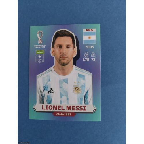 WC Qatar 2022 Standard Edition #ARG20 Lionel Messi