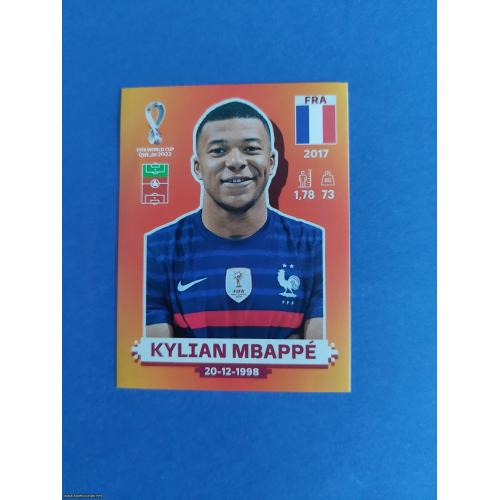 FIFA World Cup Qatar 2022 #FRA18 Kylian Mbappe