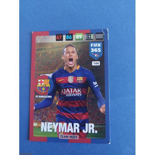 FIFA 365 2016/17 Adrenalyn XL #144 Neymar