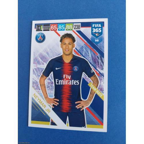 Panini FIFA 365 2018/19 Adrenalyn XL #98 Neymar Jr