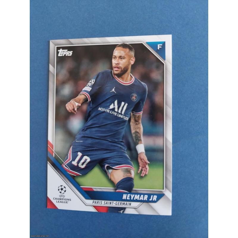 2021-22 Topps Chrome UEFA CL #50 Neymar Jr.