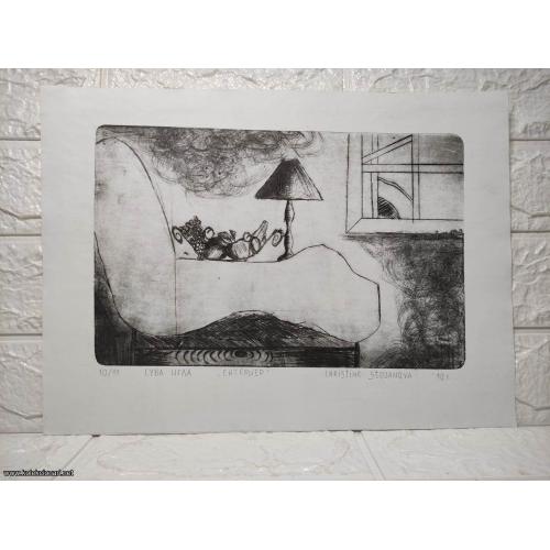 Grafika - suva igla - 2