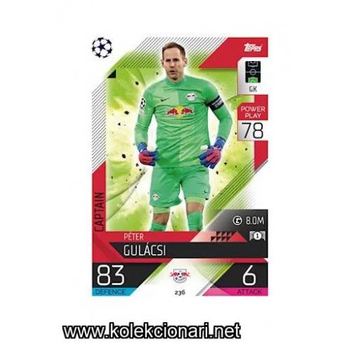 2022-23 Topps Match Attax UEFA League: 236 Peter Gulácsi - RB Leipzig