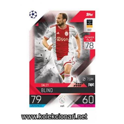 2022-23 Topps Match Attax UEFA League: 246 Daley Blind - AFC Ajax
