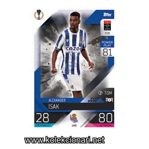 2022-23 Topps Match Attax UEFA League: 288 Alexander Isak - Real Sociedad