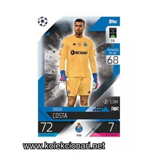 2022-23 Topps Match Attax UEFA League: 299 Diogo Costa - FC Porto