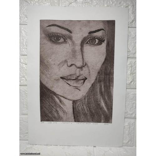 Grafika - suva igla - 3