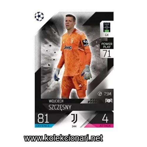 2022-23 Topps Match Attax UEFA League: 344 Wojciech Szczesny - Juventus