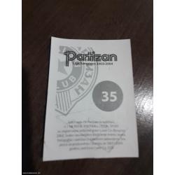 br.35 Partizan liga šampiona 2003/2004