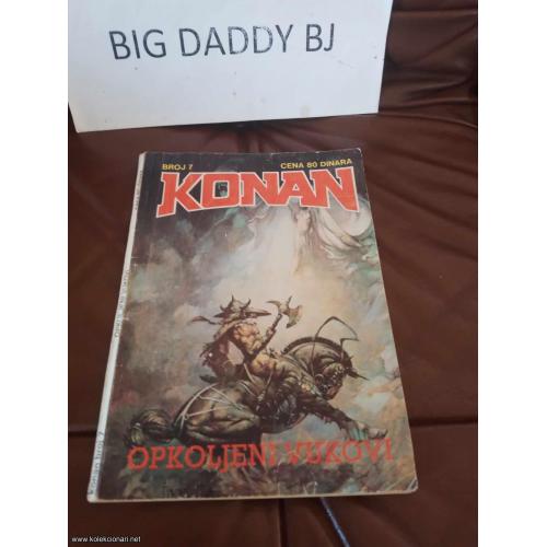 Konan (PISANI ROMAN) - broj 7 DEČJE NOVINE - RETKO