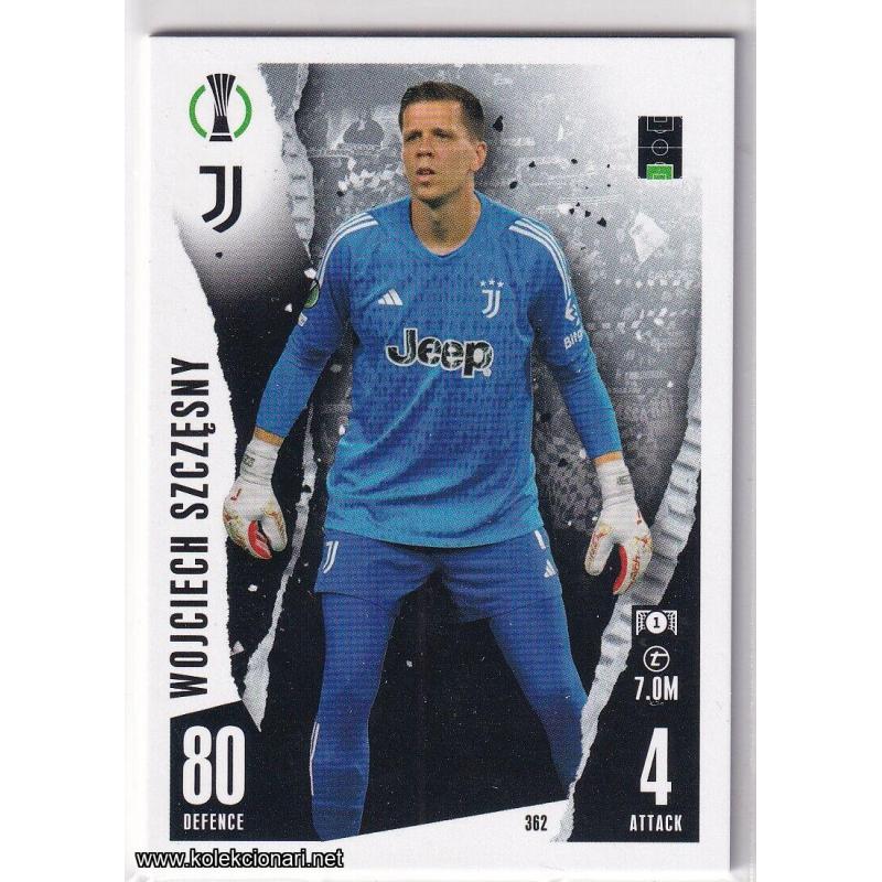2023-24 Topps Match Attax UEFA League: 362 Wojciech Szczesny - Juventus