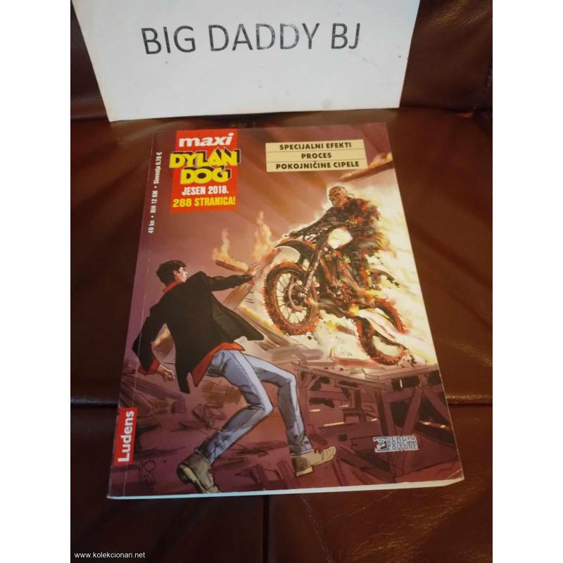 Dylan Dog MAXI LUDENS - broj 18 - ocena 5-