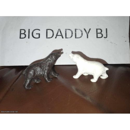 Divlje životinje - EX YU igračke - KAO NOVA - Beli medved - RARE