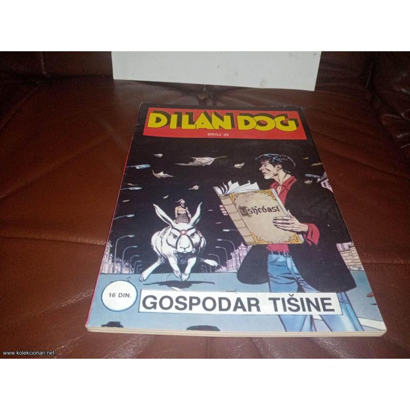 Dilan Dog dnevnik - broj 39 - GOSPODAR TIŠINE - GLANC - RETKOOOO