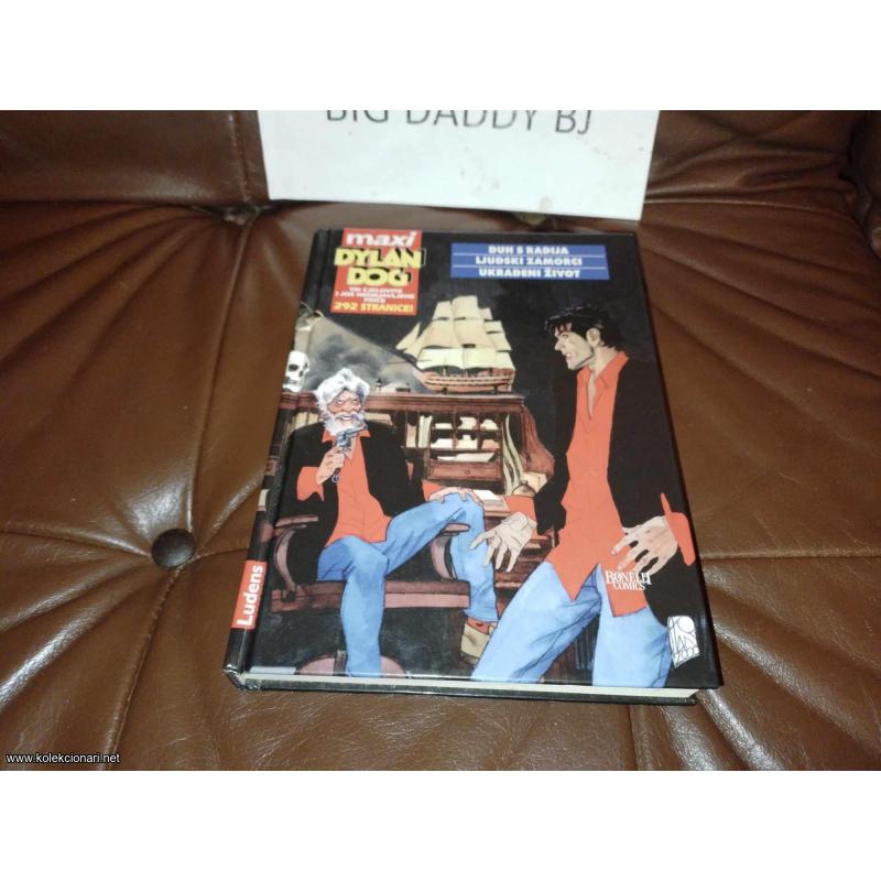 Dylan Dog MAXI LUDENS HC POVEZ - broj 1 - GLANC