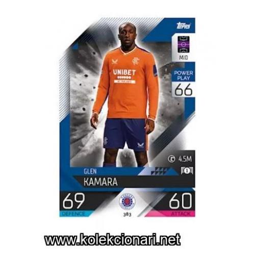 2022-23 Topps Match Attax UEFA League: 383 Glen Kamara - Rangers