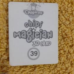 KARTICA CHIPICAO 3D CHIPI MAGICIAN broj 39