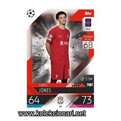 2022-23 Topps Match Attax UEFA League: 39 Curtis Jones - Liverpool