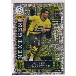 2023-24 Topps Match Attax UEFA League: Next Gen: 400 Julien Duranville - Borussia Dortmund