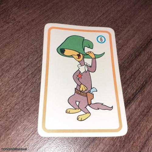 Karta iz EX-YU žvaka `To je vuk!` broj 6 retko!