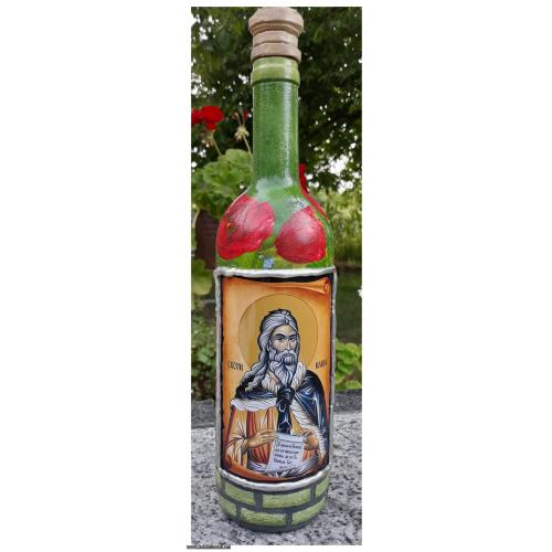 Ukrasna flasa- rucni rad ( Sv Ilija)