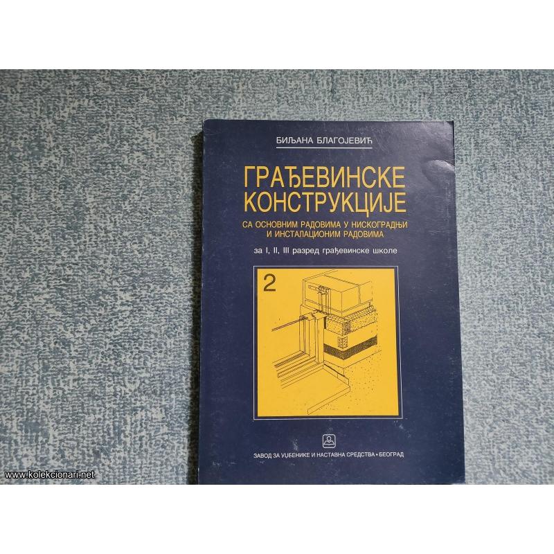 Građevinske konstrukcije - Biljana Blagojević