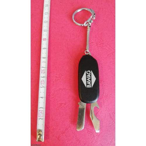 Privezak za ključeve br.78 - Sklopljivi nožić i otvarač