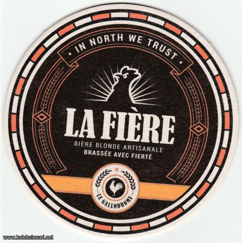 Podmetač za čaše br.66 - La Fière pivo