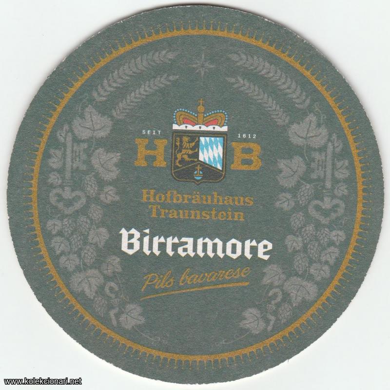 Podmetač za čaše br.67 - Hofbräuhaus Traunstein pivo